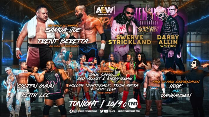 AEW Rampage Results (4/29/22): Samoa Joe vs. Trent, Hook & Danhausen, Owen Hart Qualifier