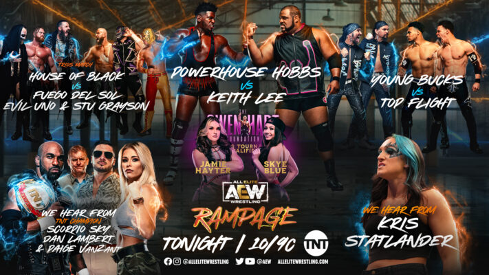 AEW Rampage Results (4/1): Keith Lee vs. Powerhouse Hobbs, Owen Hart Tournament Qualifier