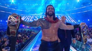 WWE WrestleMania 38 Night 2 Results: Lesnar vs. Reigns, Austin & McMahon, Edge vs. AJ Styles