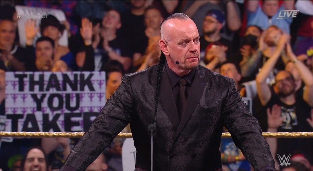 The Undertaker Explains “Never Say Never” Line During WWE Hall Of Fame Speech