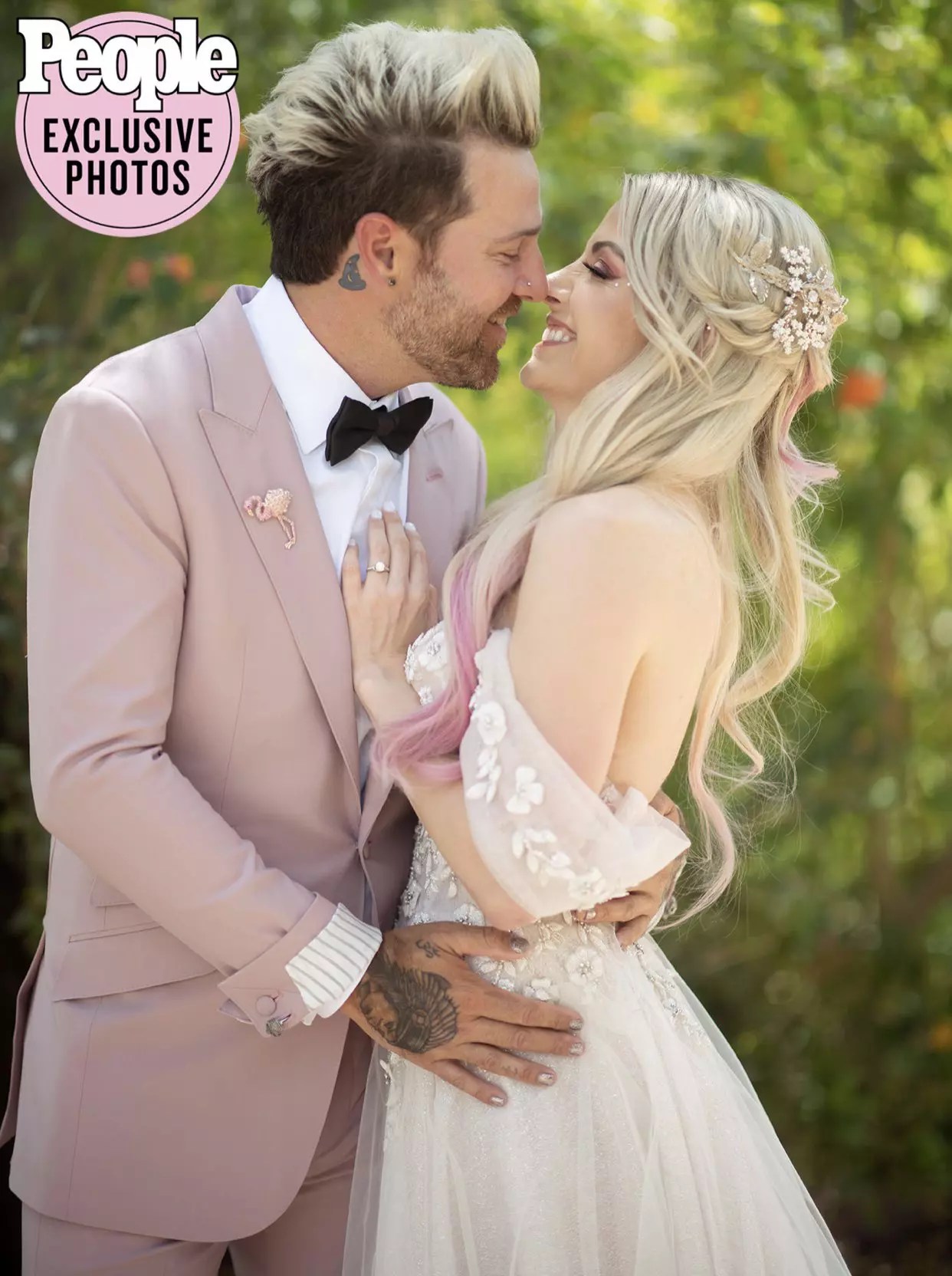 Alexa Bliss Wedding Photo