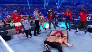 Johnny Knoxville Beats Sami Zayn At WWE WrestleMania 38