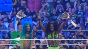 Sasha Banks & Naomi Win Women’s Tag Team Titles At WWE WrestleMania 38