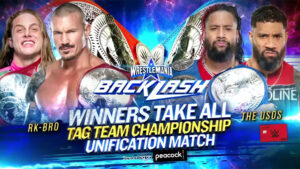 WWE Tag Title Unification Set for WrestleMania Backlash