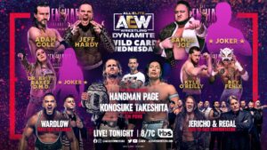 AEW Dynamite Results (5/18/22):  CM Punk & Hangman Page, Owen Hart Tournament, MJF & Wardlow