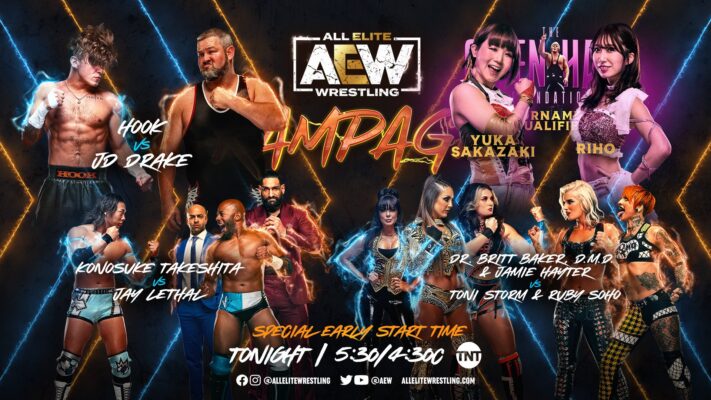 AEW Rampage Results (5/6/22) Hook & Danhausen, Owen Hart Qualifier, Toni Storm