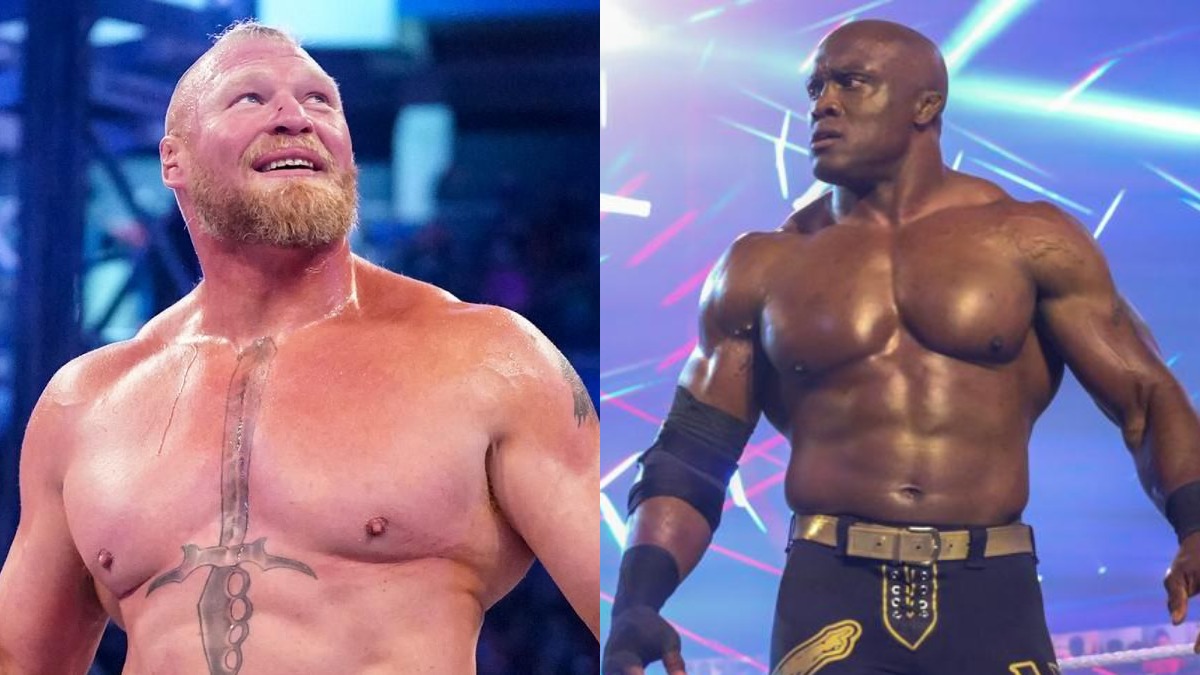 Bobby Lashley and Brock Lesnar