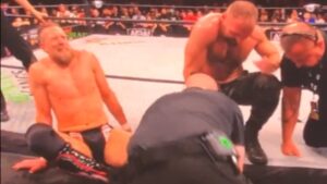 Bryan Danielson Suffers Freak Accident At AEW Rampage Taping (Video)