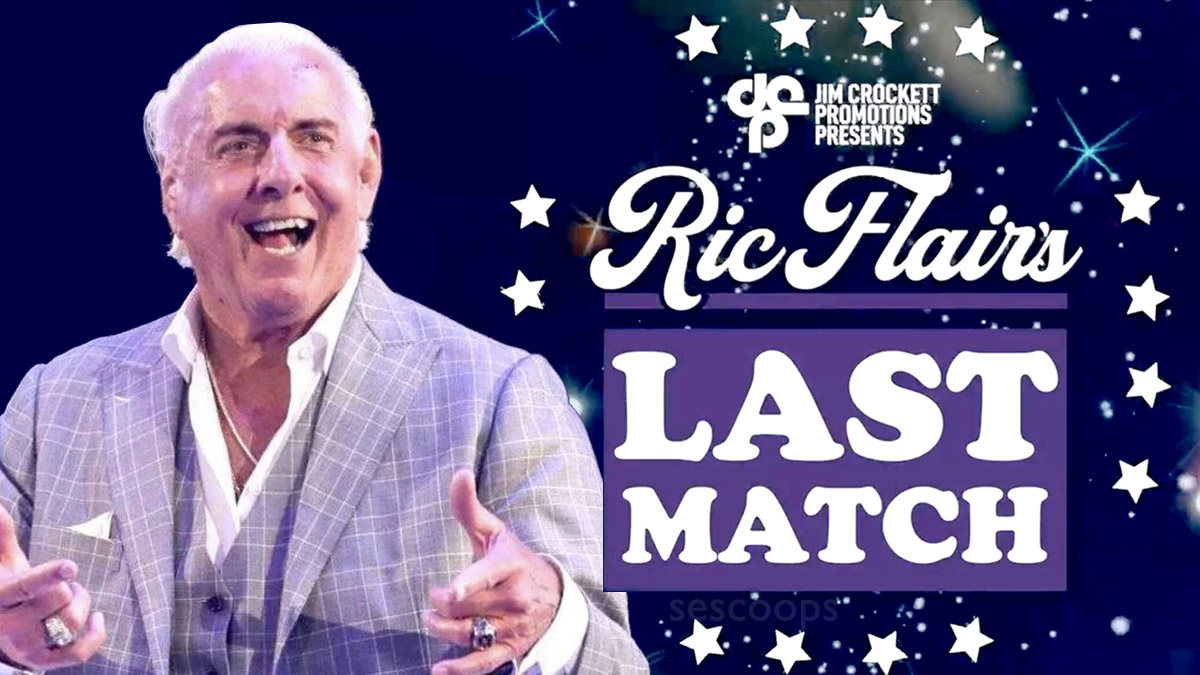 Ric Flair’s Last Match Set for July 31st