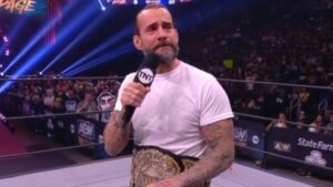 CM Punk Injured, Interim AEW World Championship Announced