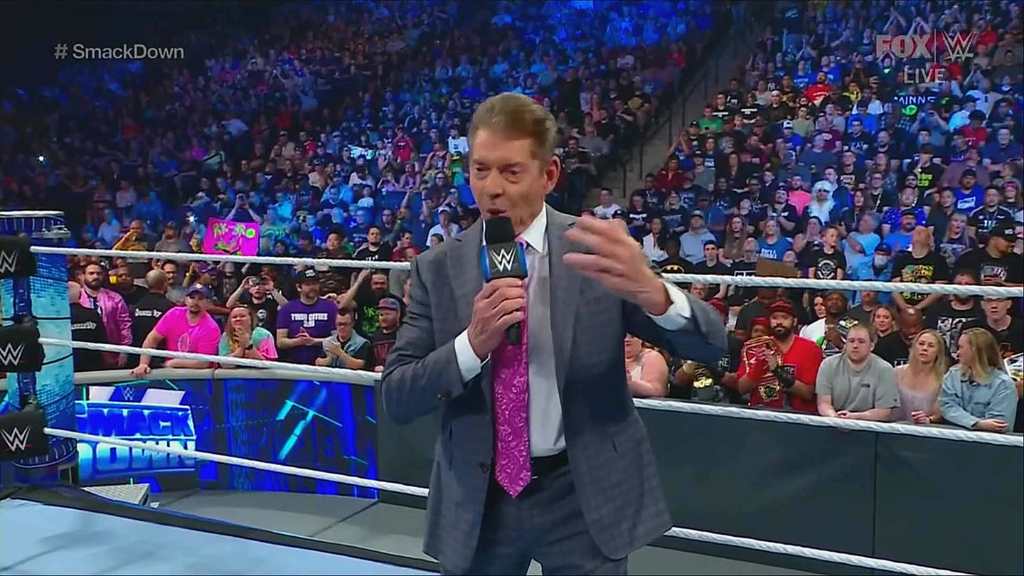 Vince McMahon Kicked Off WWE SmackDown With A Short Promo