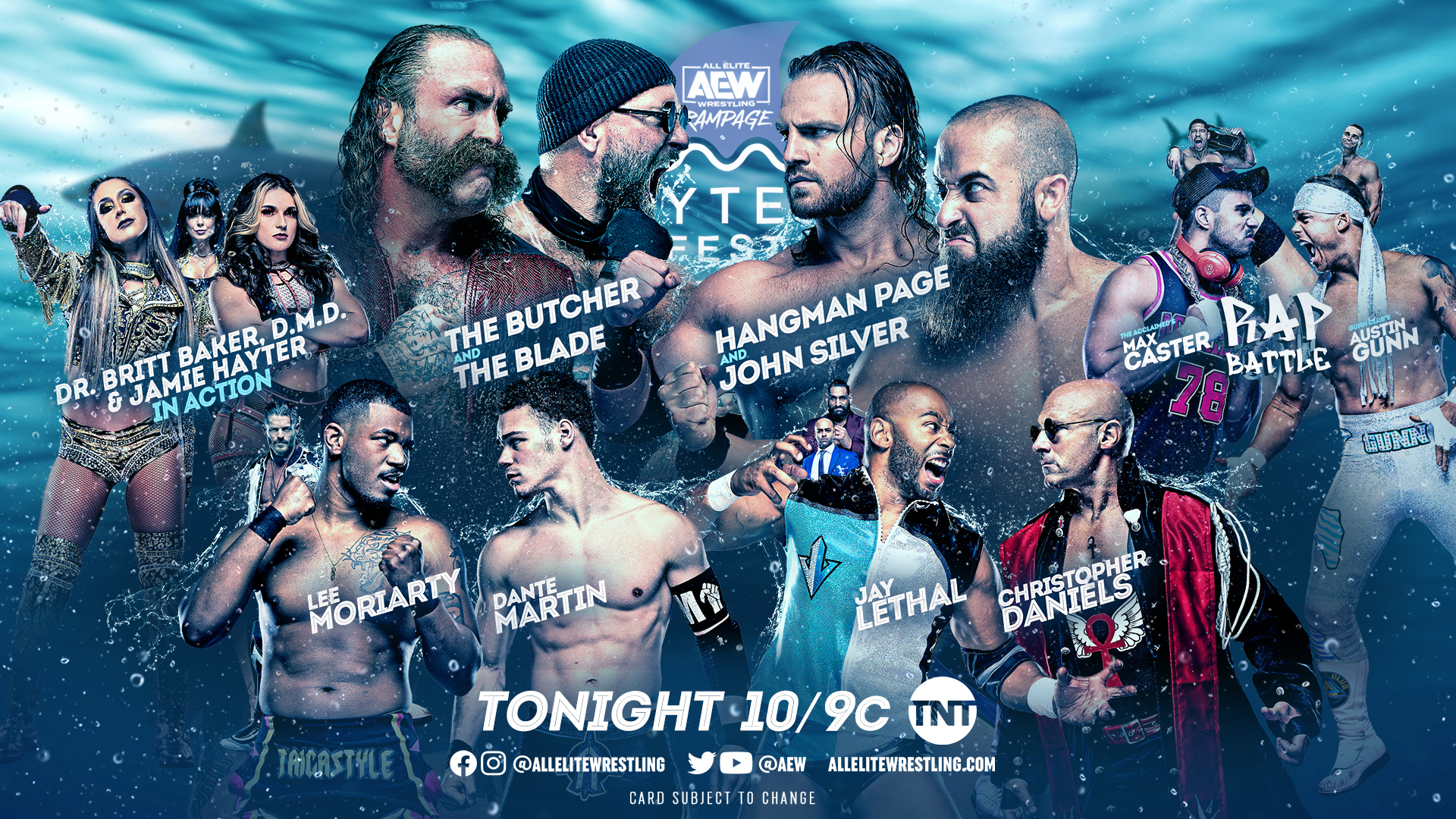 AEW Rampage Fyter Fest Results (7/22/22): Jay Lethal vs. Christopher Daniels, Rap Battle, Hangman Page