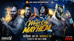 NJPW Music City Mayhem: Matches, How to Watch