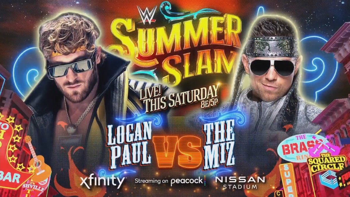 SummerSlam 2022: Logan Paul vs The Miz