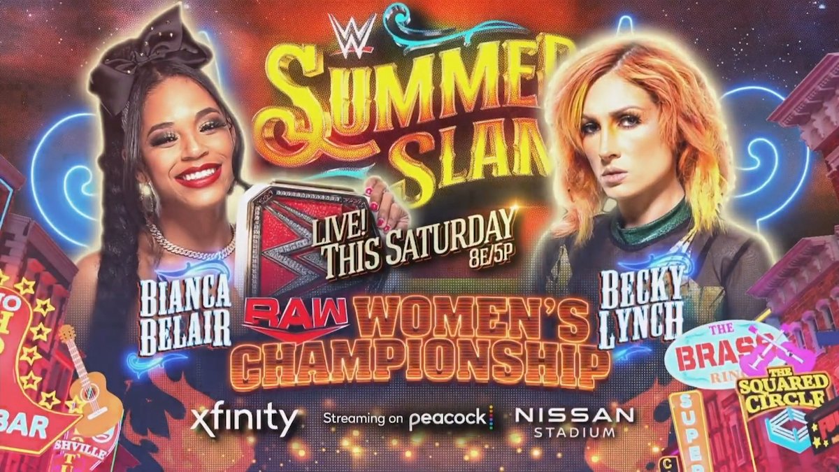 SummerSlam 2022: Bianca Belair vs. Becky Lynch