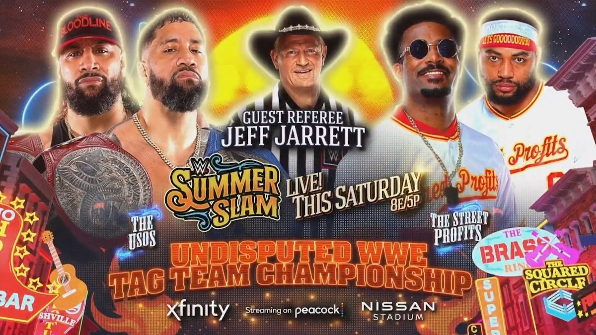 SummerSlam 2022: Tag Title Match