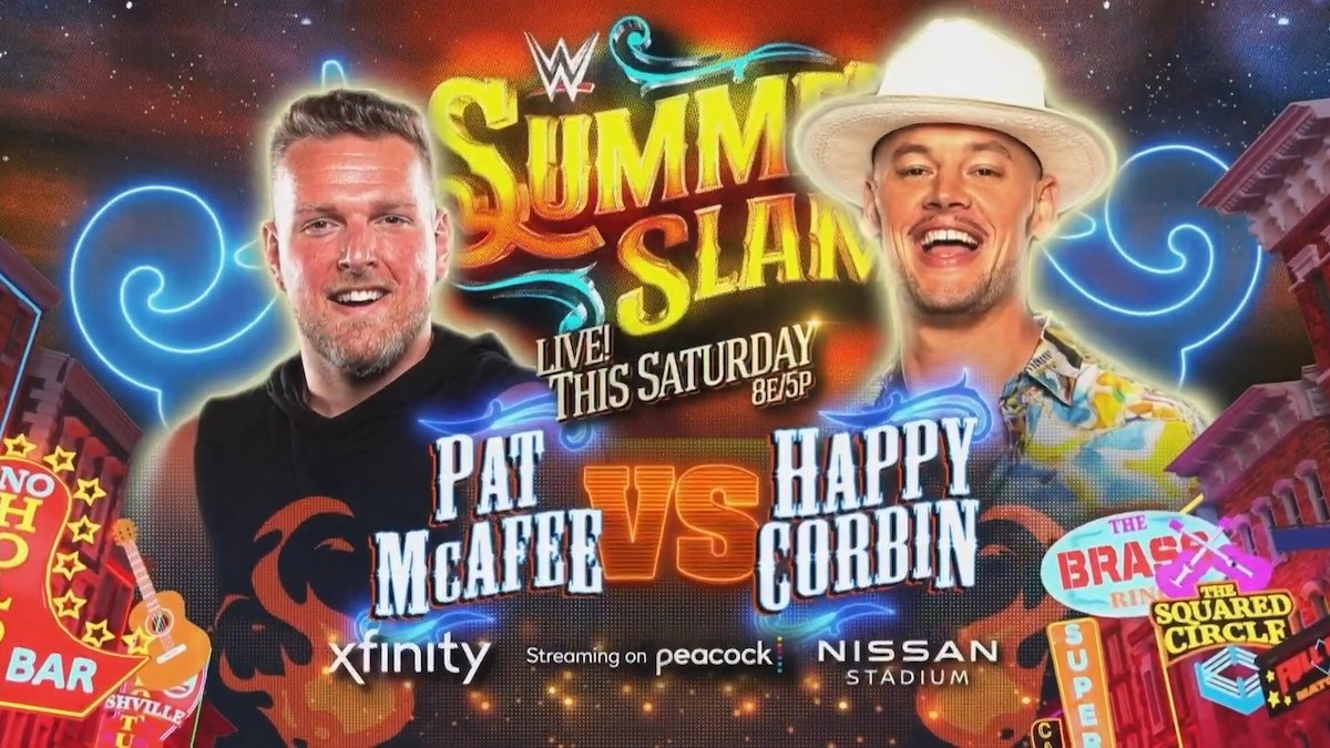 SummerSlam 2022: Pat McAfee vs. Happy Corbin