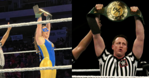 Superstars & Referee Win 24/7 Championship at WWE Live Event