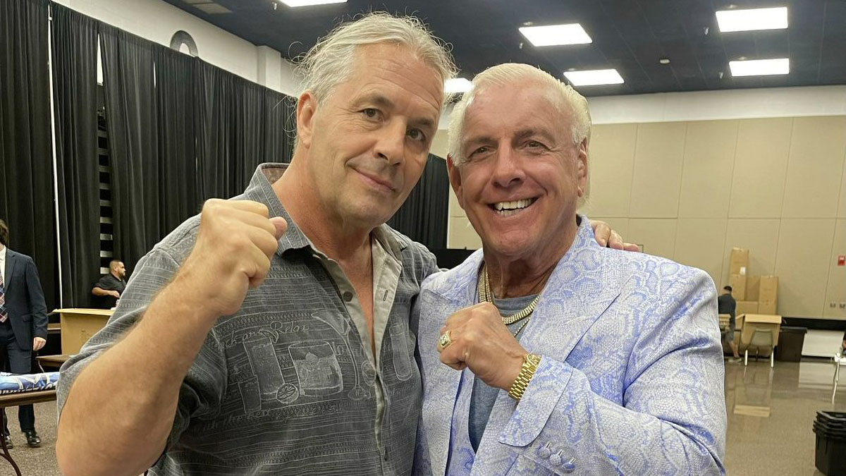 Ric Flair on Bret Hart: “We’re Like Best Friends”