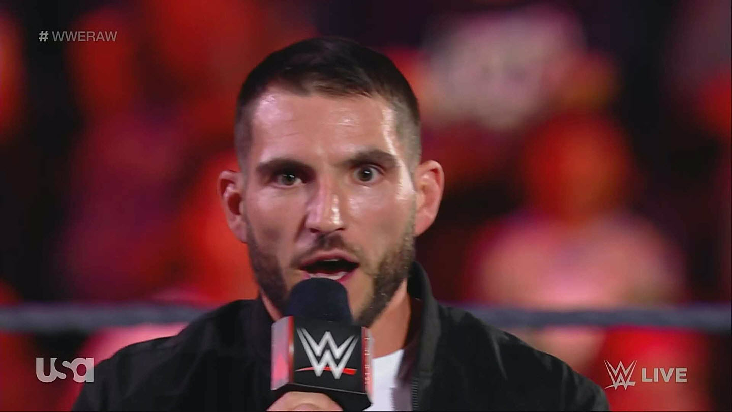 Johnny Gargano Returns to WWE on Raw