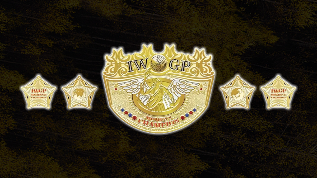 First Look at IWGP Women’s Championship Belt