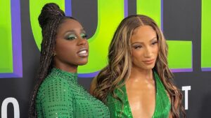 Watch: Sasha Banks and Naomi Attend She-Hulk Premiere