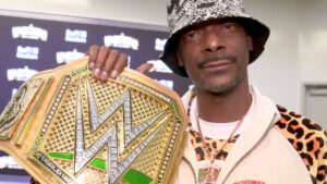 Snoop Dogg’s Gold WWE Championship Found – Immediately Goes Missing Again