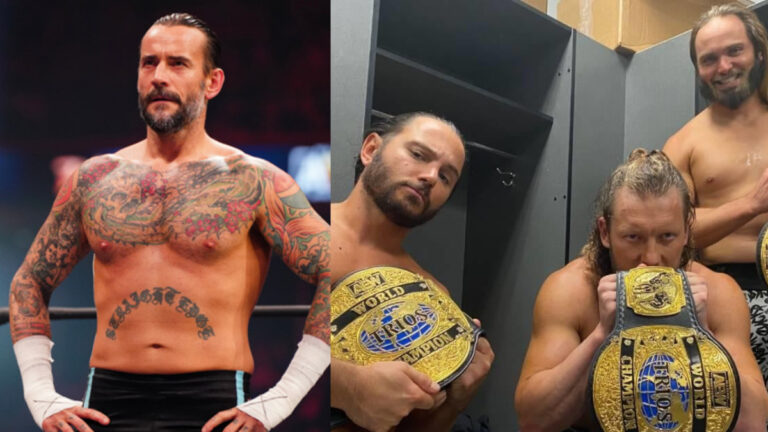 More Details on CM Punk’s Fight With Young Bucks & Kenny Omega at AEW All Out