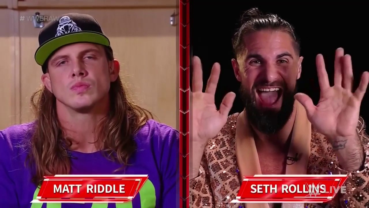 Seth Rollins and Matt Riddle