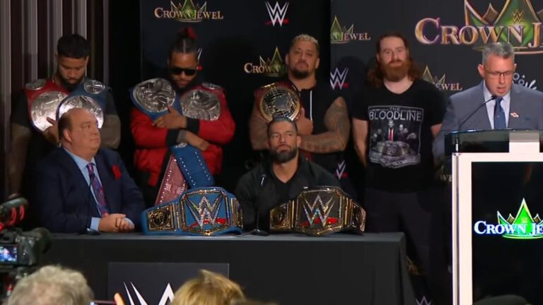 A Member of The Bloodline Asks WWE Fans To “Respect Our Privacy” Following Crown Jewel Conference