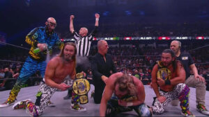 Kenny Omega & The Young Bucks Crowned Inaugural AEW World Trios Champions