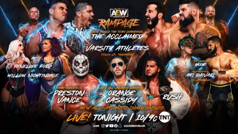 5 Takeaways From AEW Rampage (10/21): All-Atlantic Title Match,The Acclaimed, Willow Nightingale, Hook