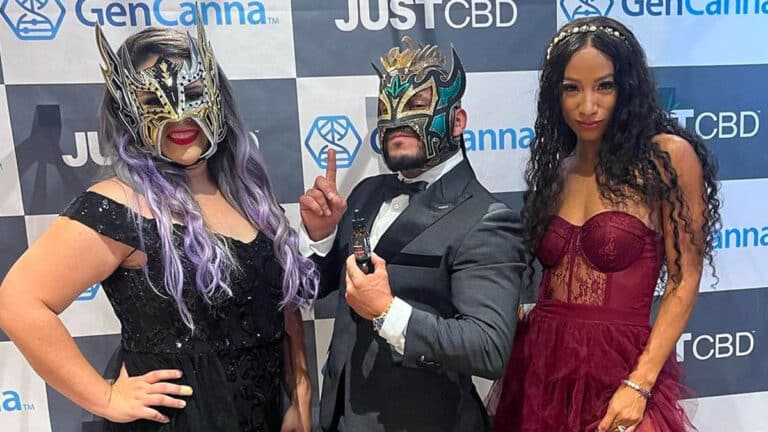 Sasha Banks & Kalisto Win Big at the World CBD Awards