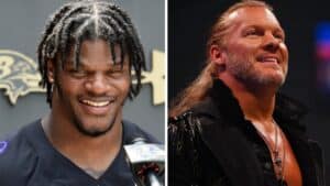 Baltimore Ravens QB Lamar Jackson Reacts to Chris Jericho Calling Him Out on AEW Dynamite: “This Man is Crazy”