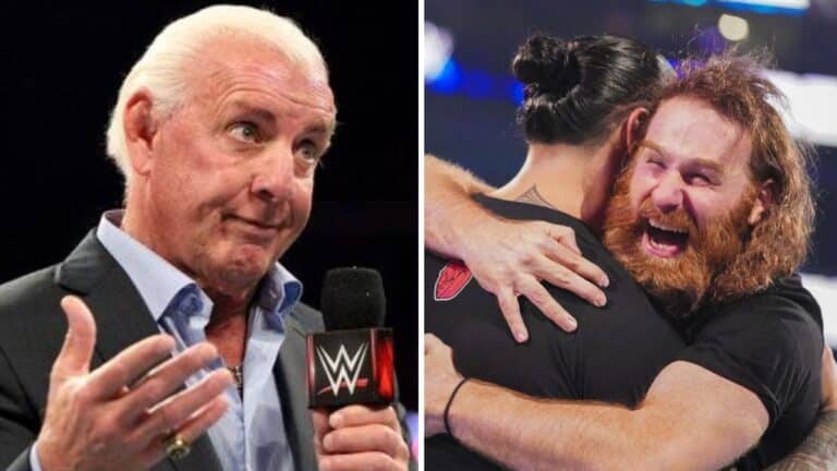 Ric Flair Criticizes Sami Zayn for Being Funny in The Bloodline