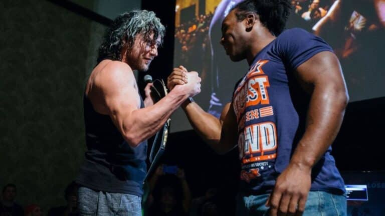 Xavier Woods Jokes About AEW Media Scrum Fight with Kenny Omega: “You’re One to Talk About Biting”