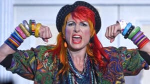 First Look at Becky Lynch as Cyndi Lauper on ‘Young Rock’