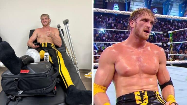 Logan Paul Suffers Injury at WWE Crown Jewel