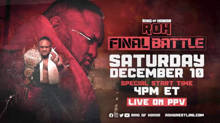 AEW Announces Ring of Honor Final Battle for Saturday, December 10