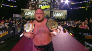 Samoa Joe Wins AEW TNT Title at Full Gear