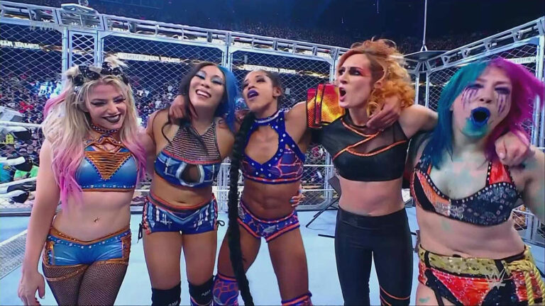 Team Belair Wins Women’s WarGames Match at WWE Survivor Series