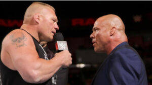 Kurt Angle Reveals Brock Lesnar Was Interested in Joining TNA Wrestling