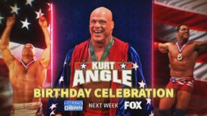 Kurt Angle Birthday Celebration & Title Matches Set for WWE TV Next Week