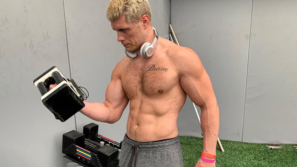 Cody Rhodes Bulking Up