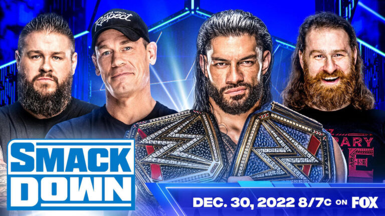 Roman Reigns & John Cena Match Set for the Final WWE SmackDown of the Year