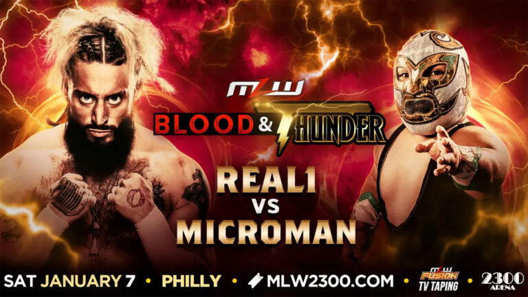 Real1 vs. Microman Signed for MLW Blood & Thunder (1/7)