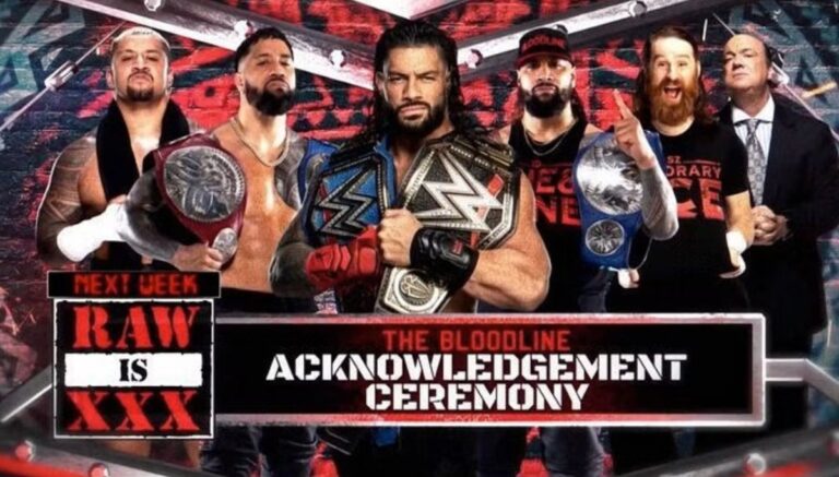 Latest on Why WWE Scrapped Bloodline Acknowledgment Ceremony