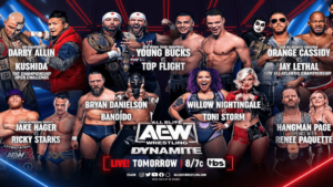 AEW Dynamite Results (1/18/23): Darby Allin vs. KUSHIDA, Danielson vs Bandido, More