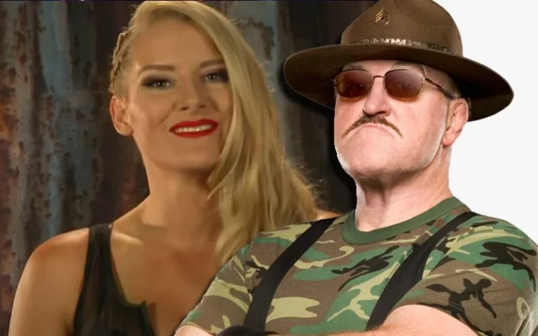 Sgt. Slaughter Reacts to Lacey Evans Using His Cobra Clutch Finisher