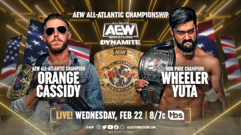 All Atlantic Championship Match Set For 2/22/23 AEW Dynamite, Updated Card